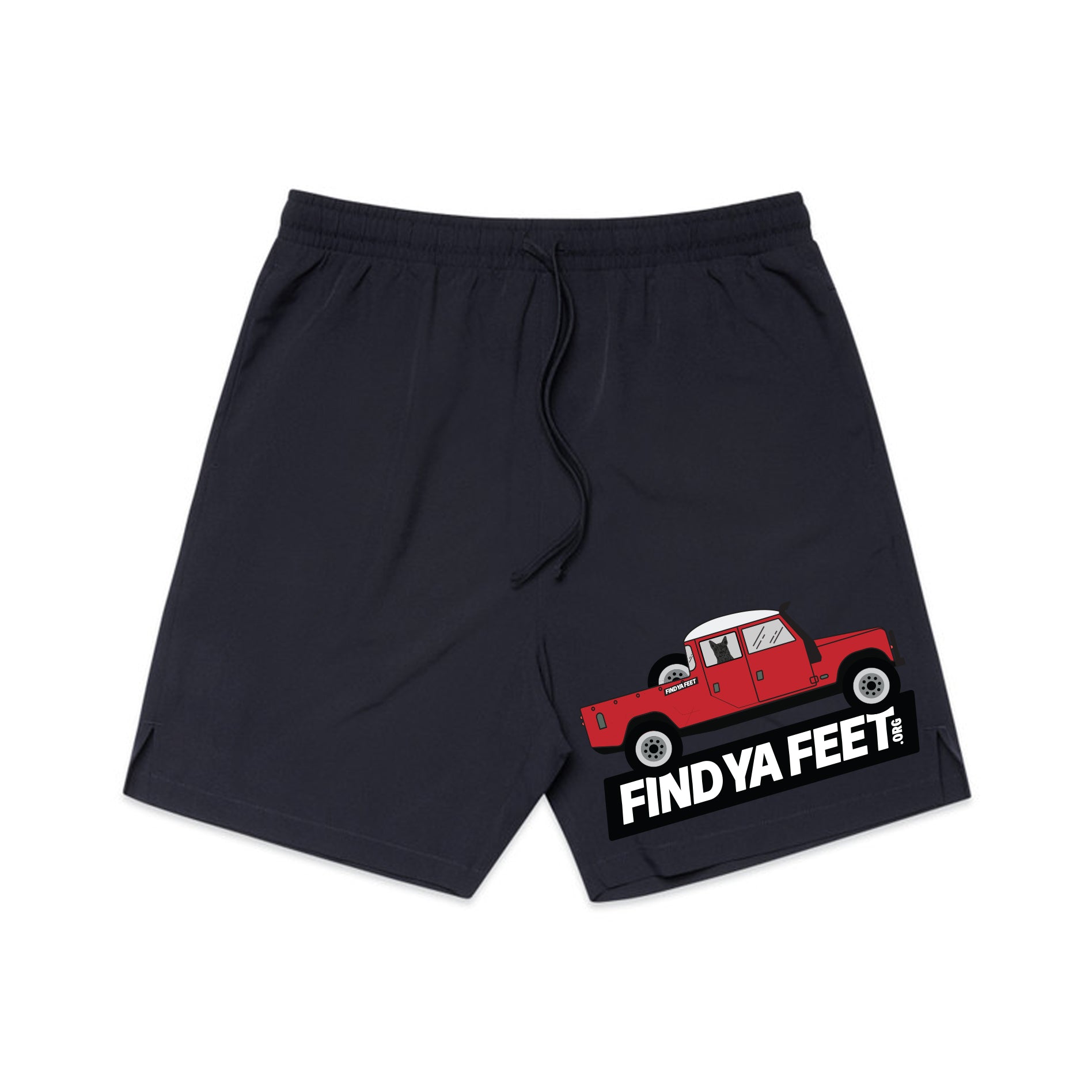 Find Ya Feet - No Stoppin Ya Active Short