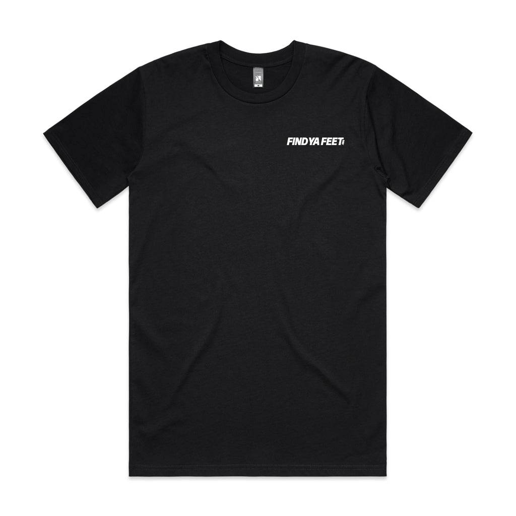Find Ya Feet - Master Logo Tee (in Black or White)