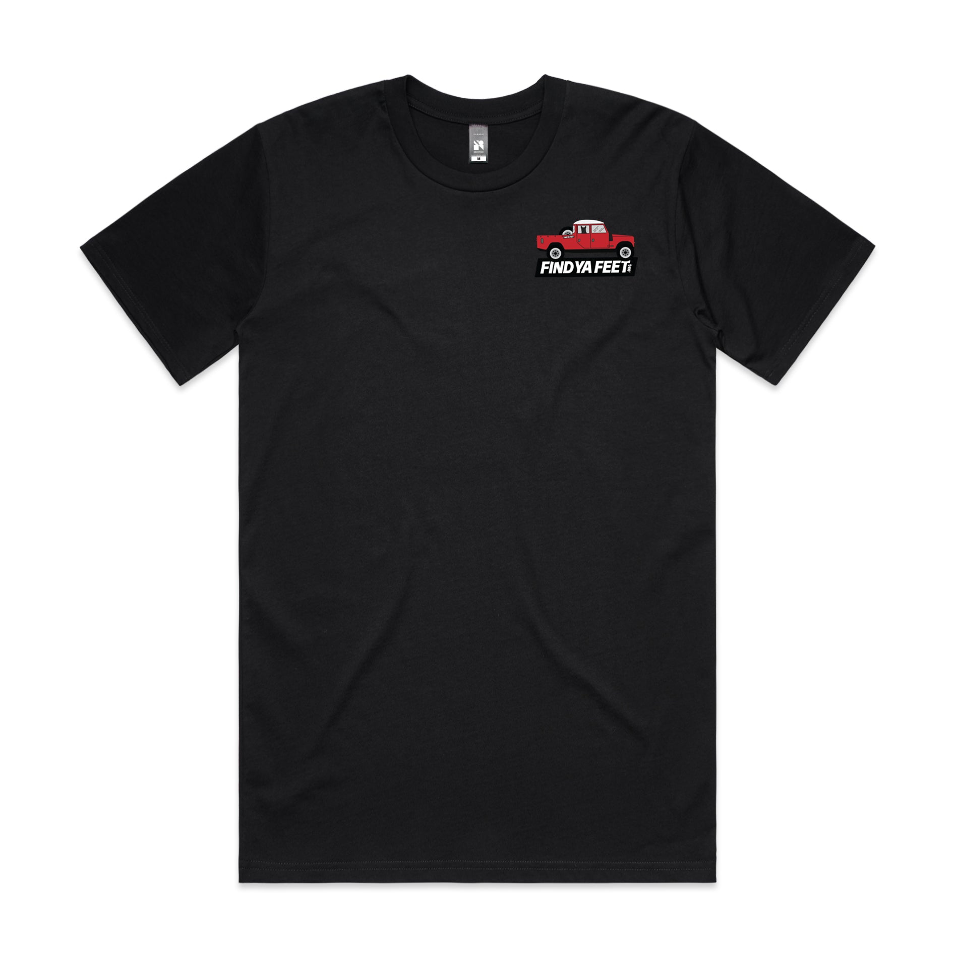 Find Ya Feet - Red Dog Red Ute Tee