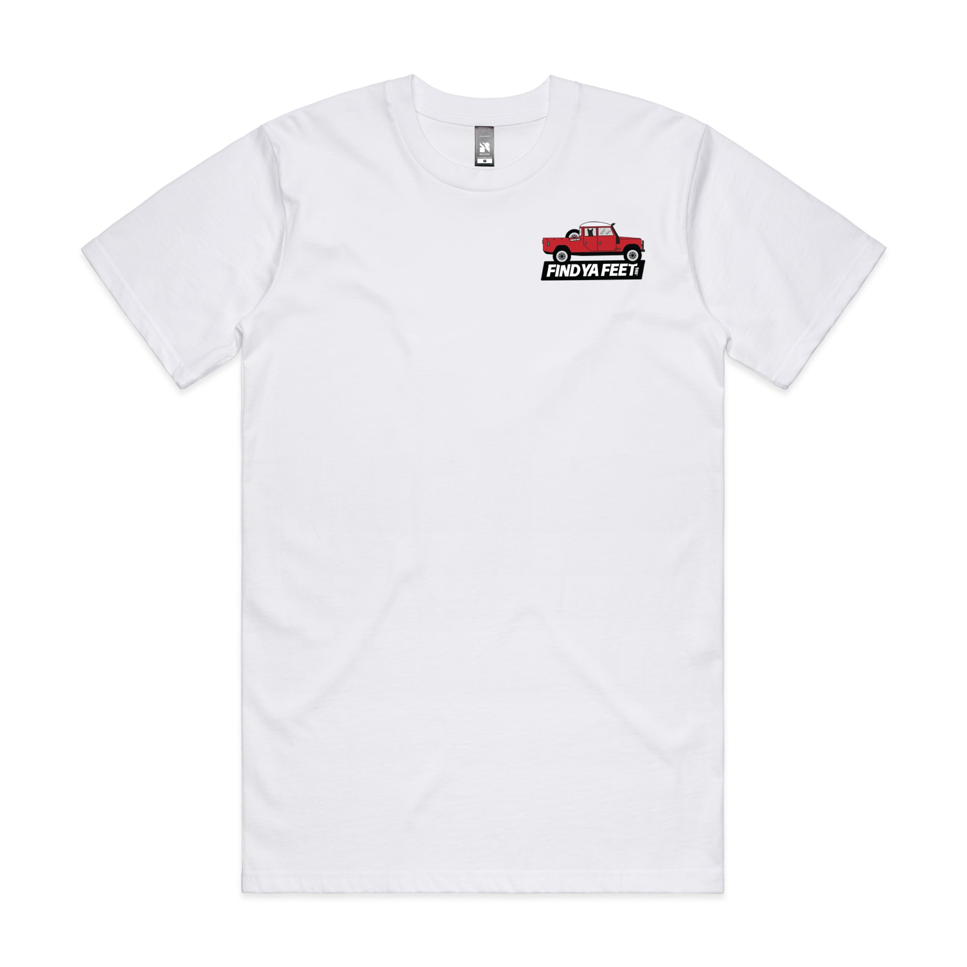 Find Ya Feet - Red Dog Red Ute Tee