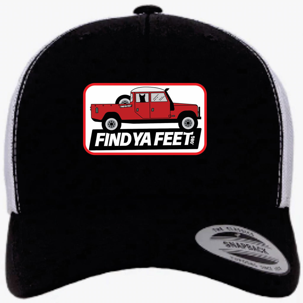 Find Ya Feet - Red Dog Red Ute Cap