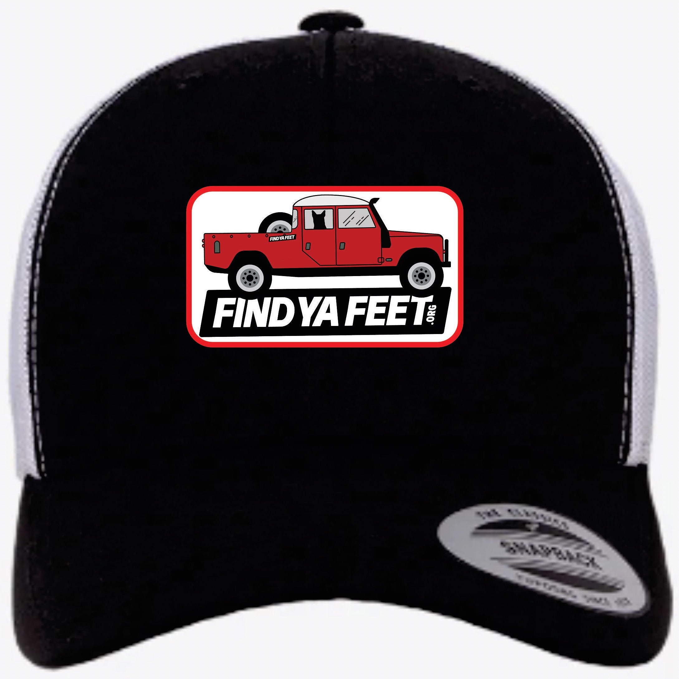 Find Ya Feet - Red Dog Red Ute Cap