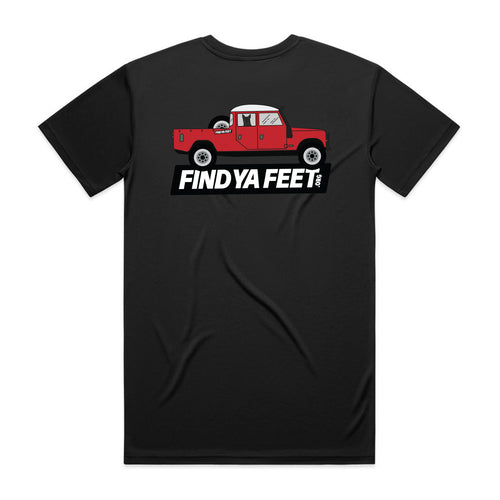 Find Ya Feet - No Stoppin Ya Active (Running) Tee