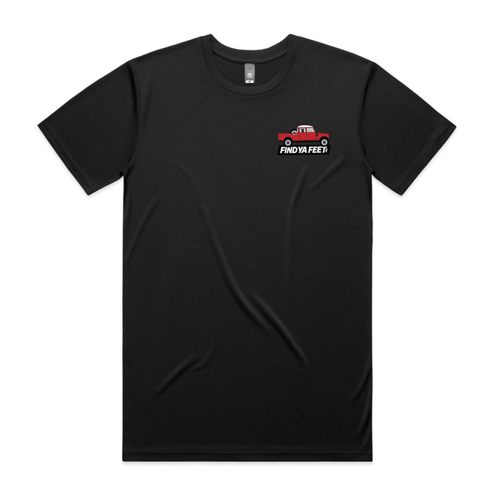 Find Ya Feet - No Stoppin Ya Active Tee